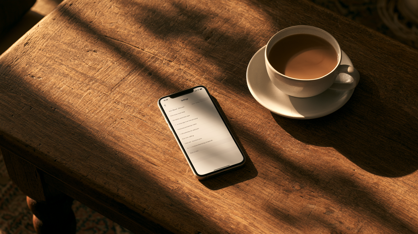 Android phone settings screen showing app permissions and security options